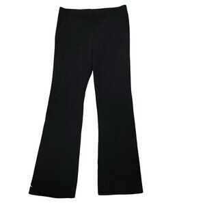Patagonia Black Leggings Cool Wear Flare Reflective Small Wide Leg Athletic wear